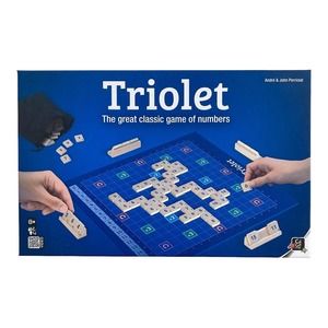 TRIOLET Game Number Tile Counting Board Game Ages 8+ "Tree-o-LAY" by Gigamic New